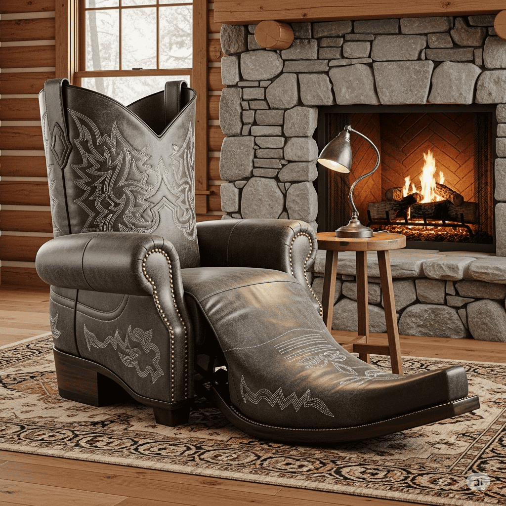 What Makes a Cowboy Boot Chair So Irresistible?