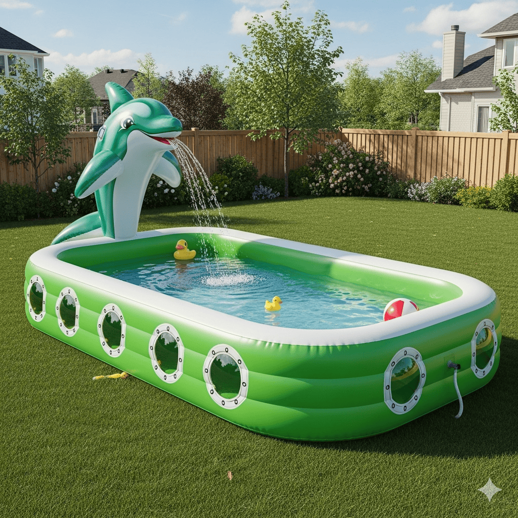 What Makes a Dolphin Inflatable Pool a Summer Essential?