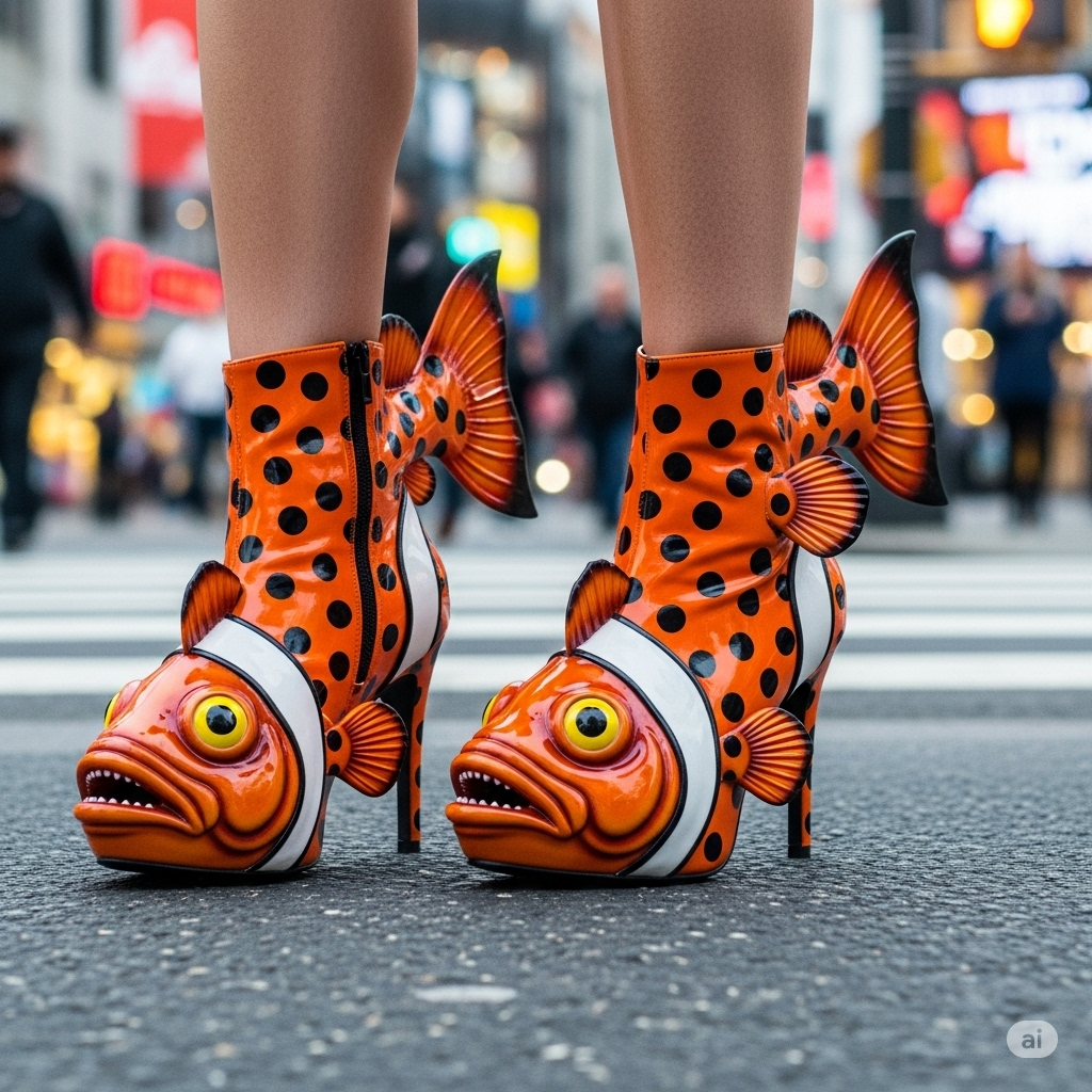 What Makes a "Fish High Heel" So Captivating?
