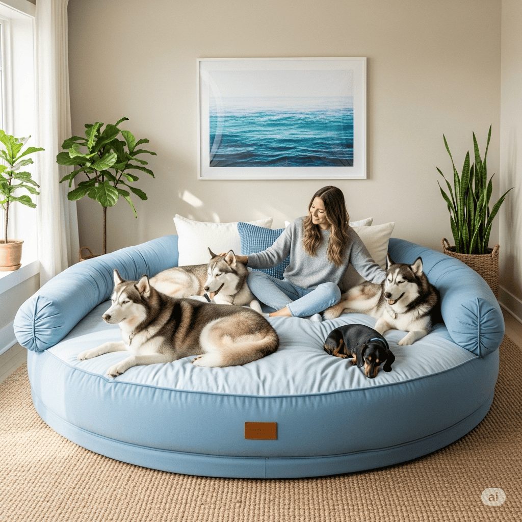 What is a Giant Dog Bed for Humans?