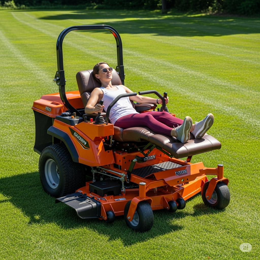Who Needs a "Recliner Lawn Mower"?