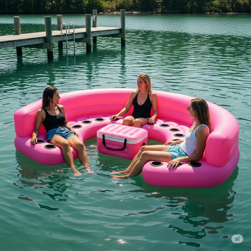 What Makes a U-Shaped Inflatable Island So Perfect?