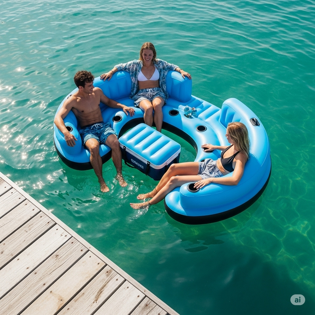 What Makes a U-Shaped Inflatable Island So Perfect?