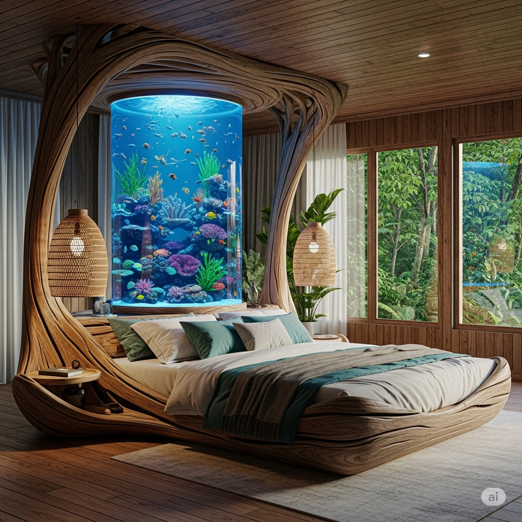 Why a Wooden Aquarium Bed is the Ultimate Bedroom Upgrade: