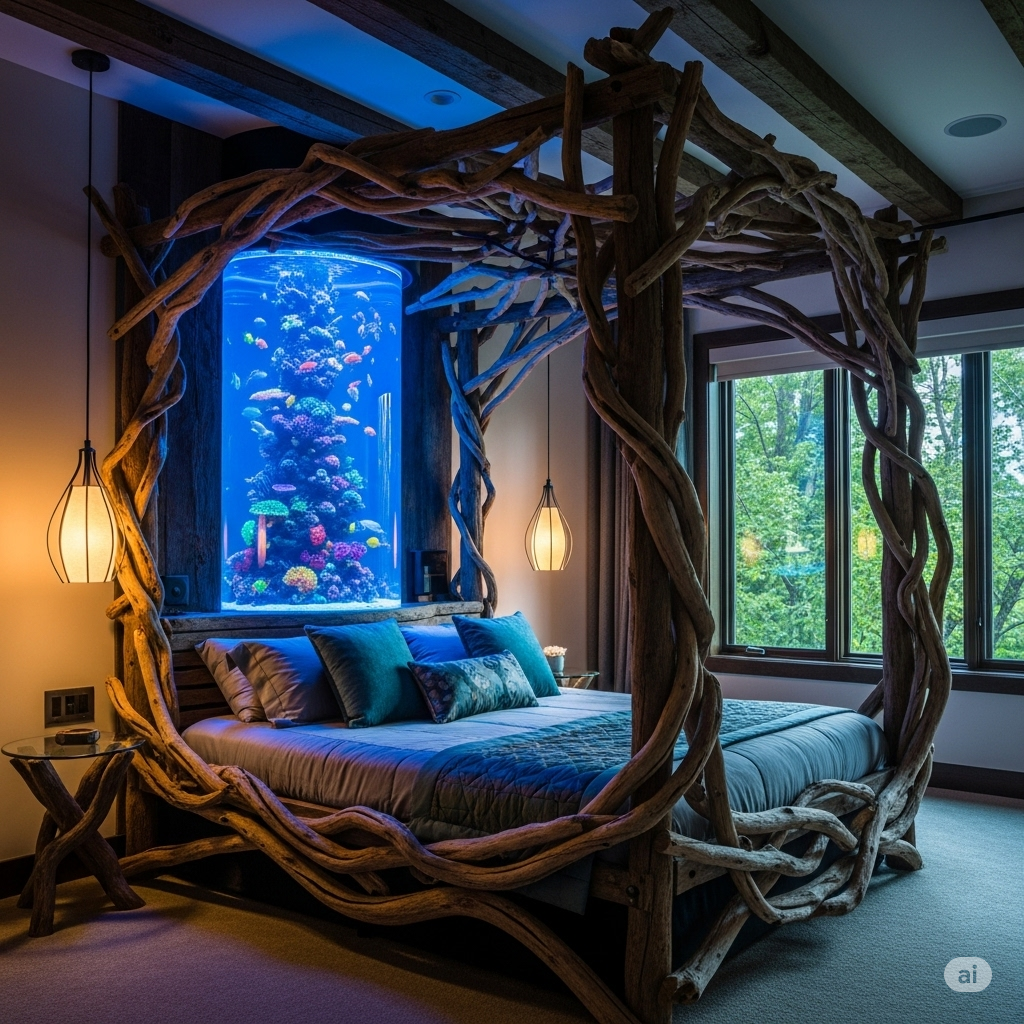 What Makes a Wooden Aquarium Bed a Masterpiece?