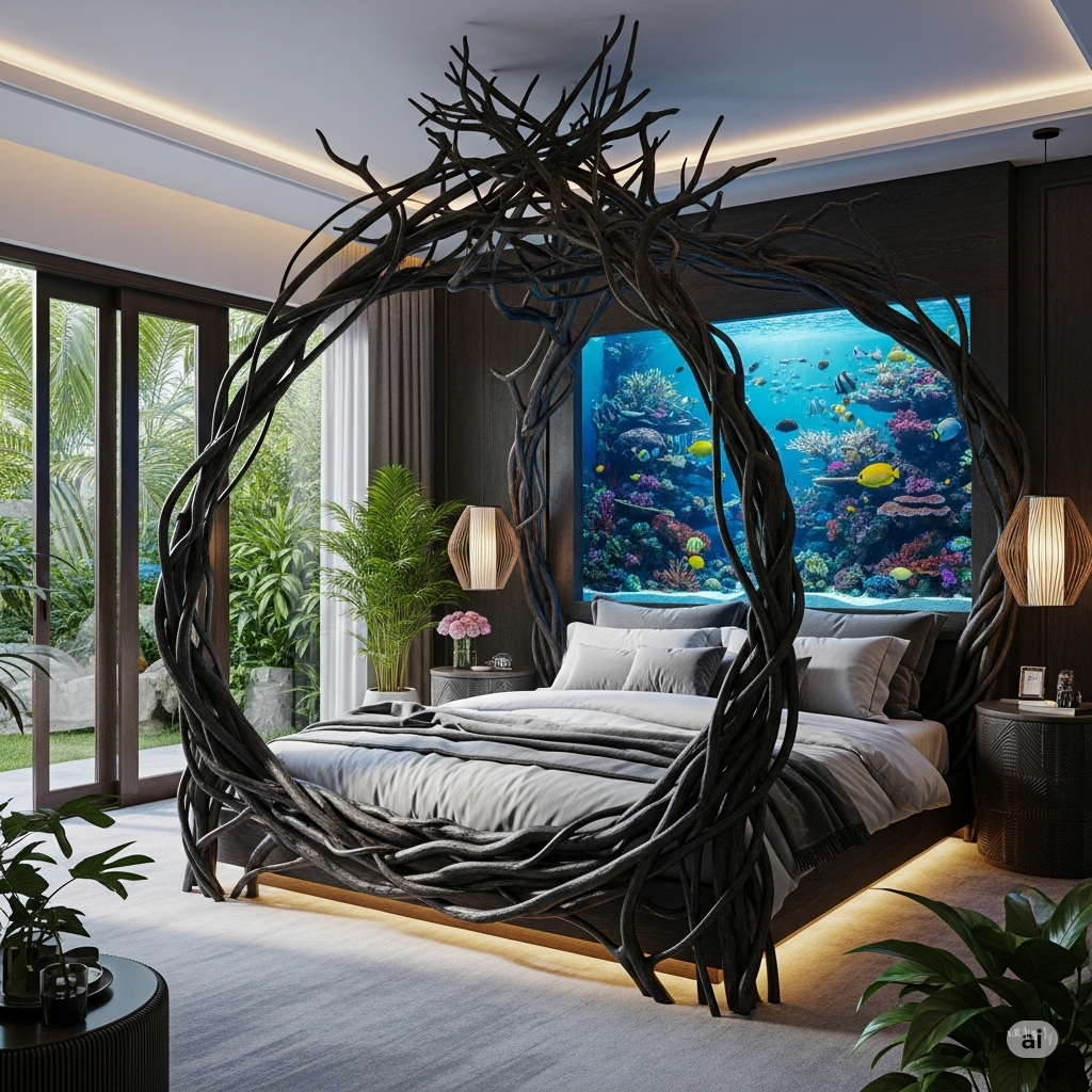 What Makes a Wooden Aquarium Bed a Masterpiece?