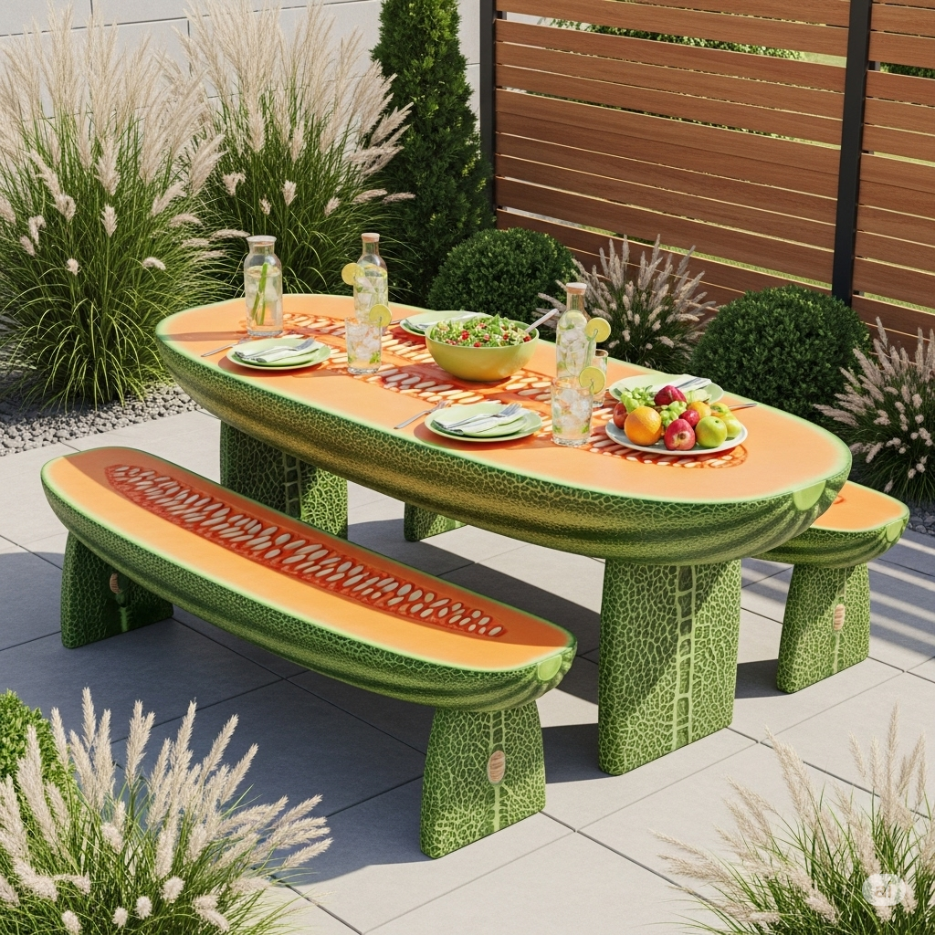A Slice of Fun: Your Guide to the Fruit-Shaped Picnic Table!