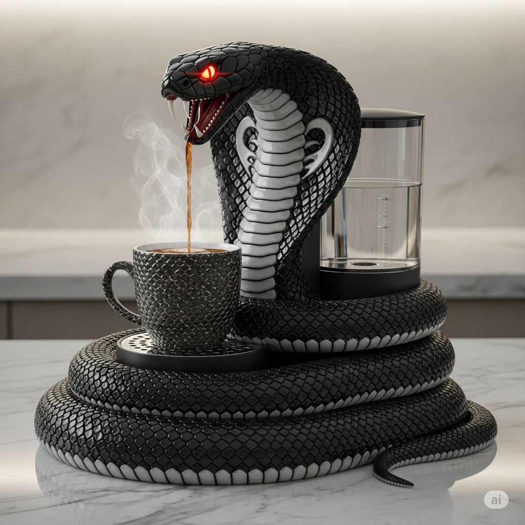 What Makes a Snake Coffee Maker So Alluring?