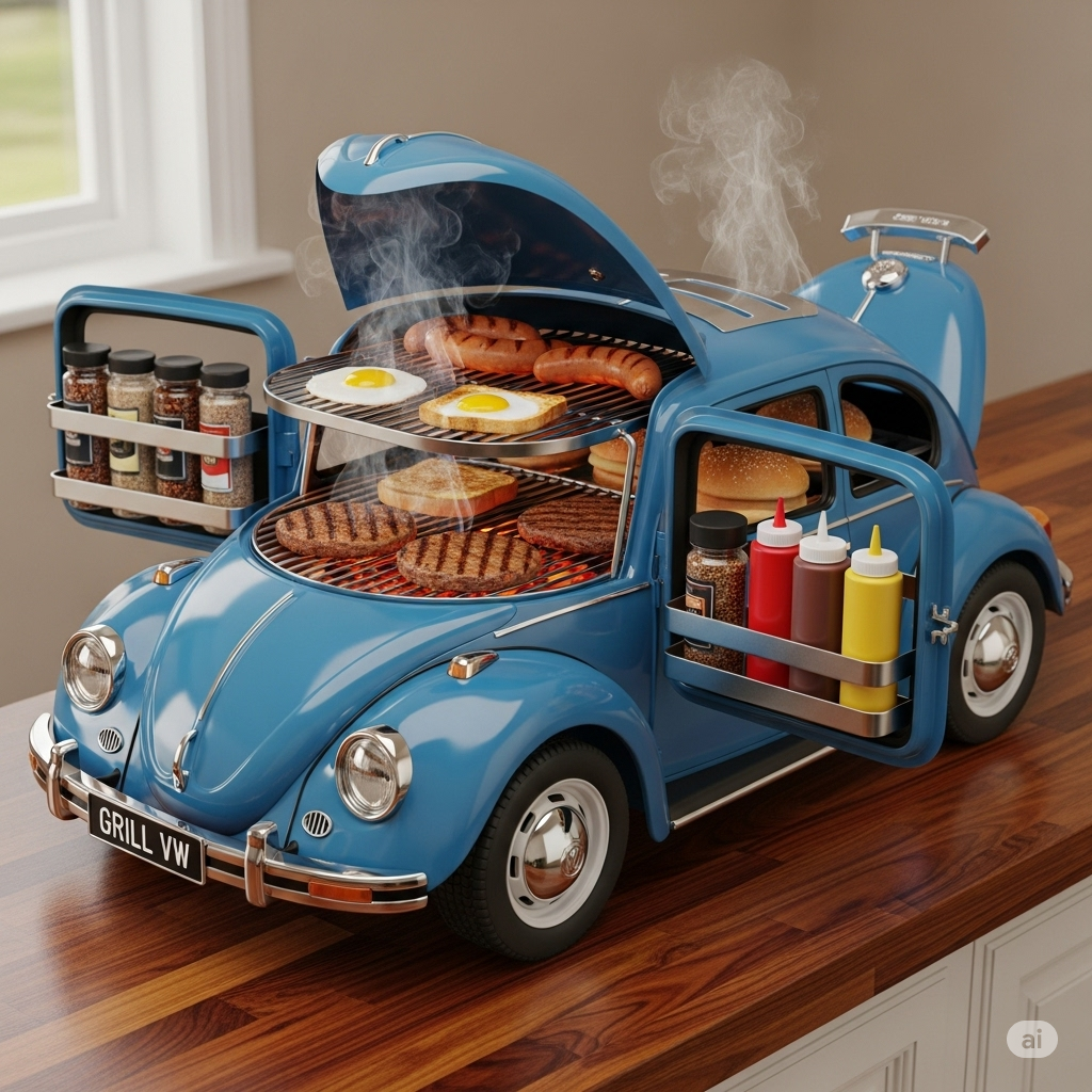 What Is a VW Beetle Breakfast Station?