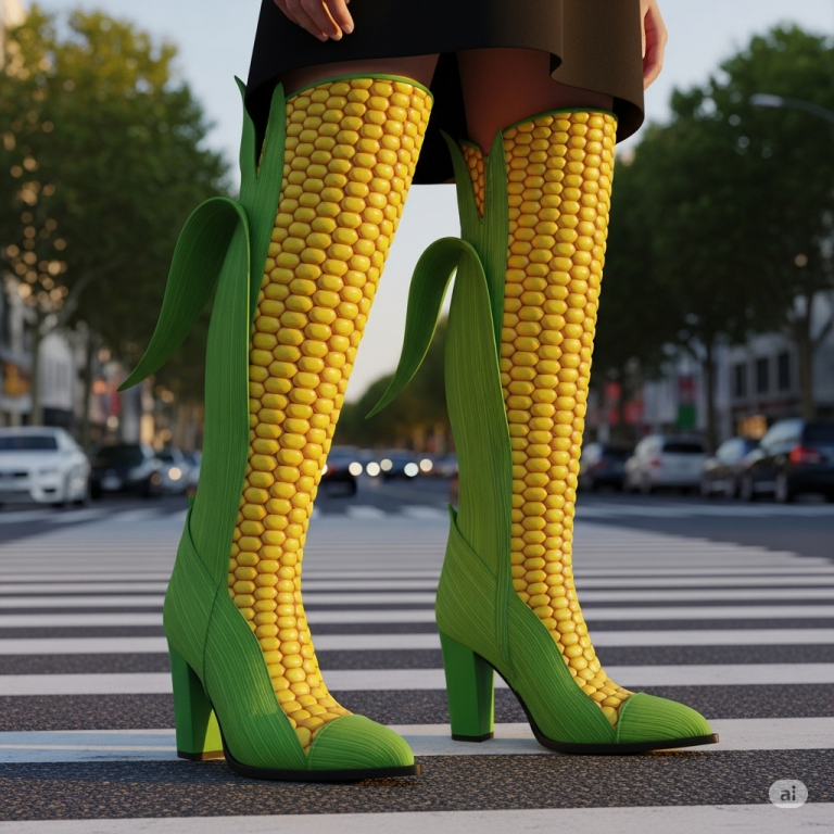 Pop-Culture Chic: Your Guide to the “Corn Heel”!