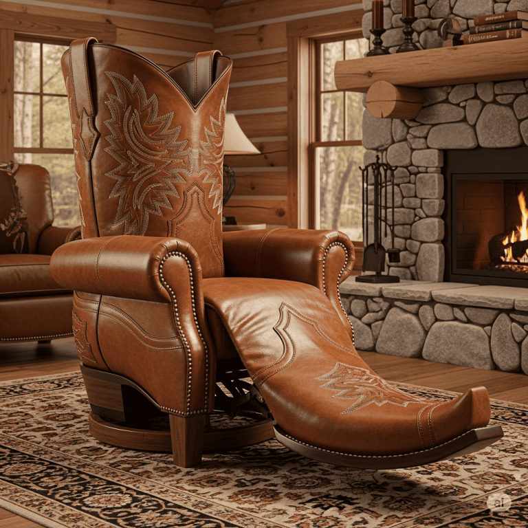 Saddle Up for Style: Your Guide to the Cowboy Boot Chair!