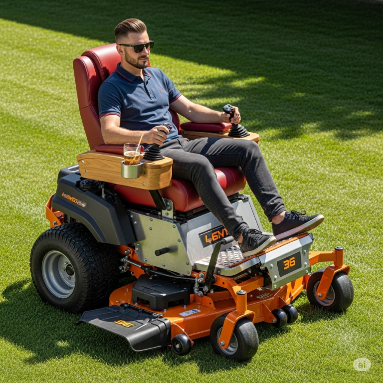 Mowing, Reimagined: Is a “Recliner Lawn Mower” the Future of Yard Work?