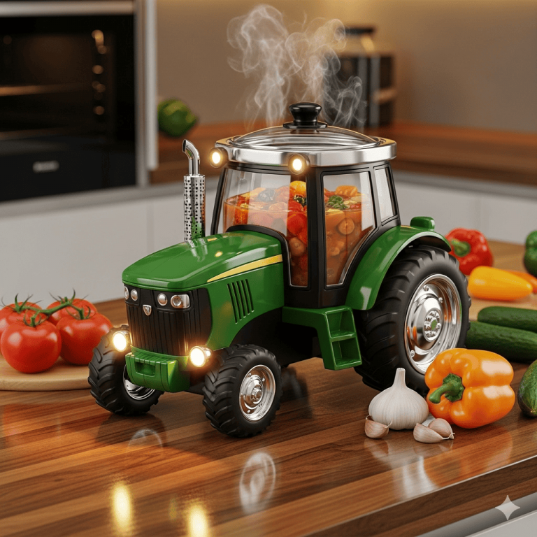 Harvest Your Hunger: The Ultimate Guide to the Tractor Slow Cooker!